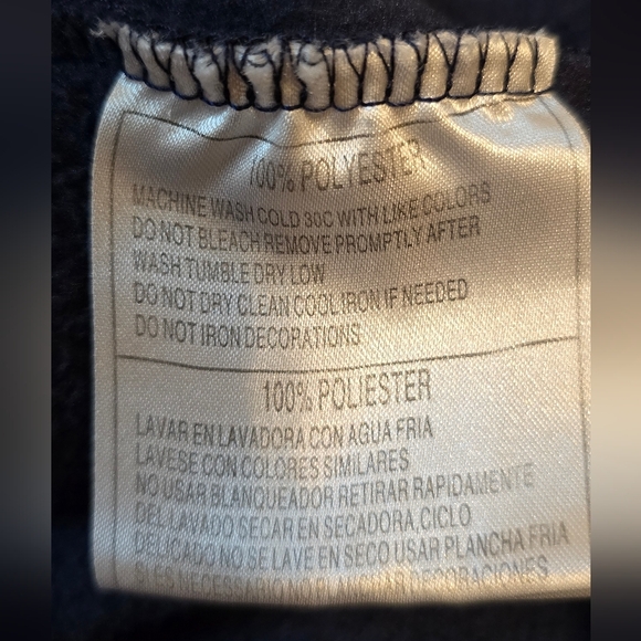 Denver Broncos Reebok Blue and Orange Zip Up Sweater - Picture 5 of 5